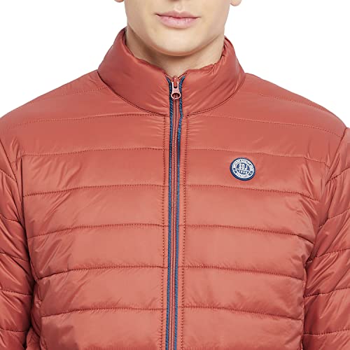 Duke Men's Nylon Standard Length Bomber Jacket (WSDZ834_Rust_L) - Image 5