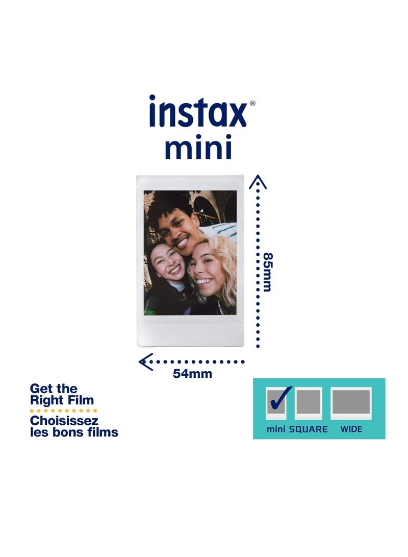 Instax Fujifilm INSTAX Mini LIPLAY Hybrid Instant Camera Misty White  - Image 2