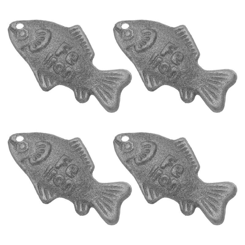 Iron Fish Cooking Tool 4pcs Set with Hanging Hole for Natural Iron Supplement Reusable for Vegans and Athletes - Image 2