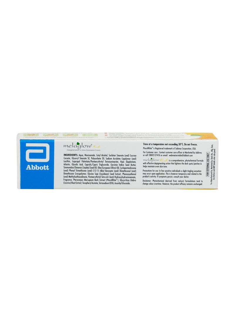Melaglow - Melaglow Rich Brightening and Lightening Skin Cream,20g - Image 1