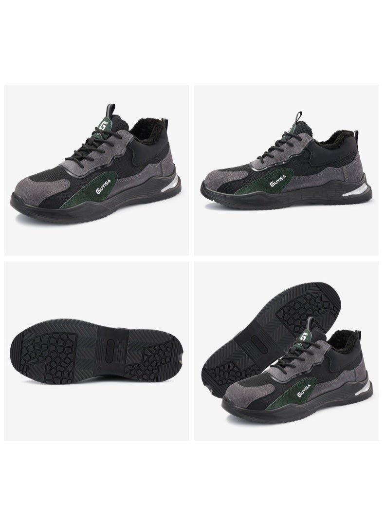 GUYISA Fashion Safety Shoes Men Boots Steel Toe Shoes Men Puncture-Proof Work Sneakers Male Shoes Work Boots Indestructible Footwear - Image 3