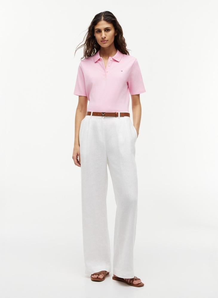 TOMMY HILFIGER 1985 Regular Fit Pique Polo Shirt - Image 4