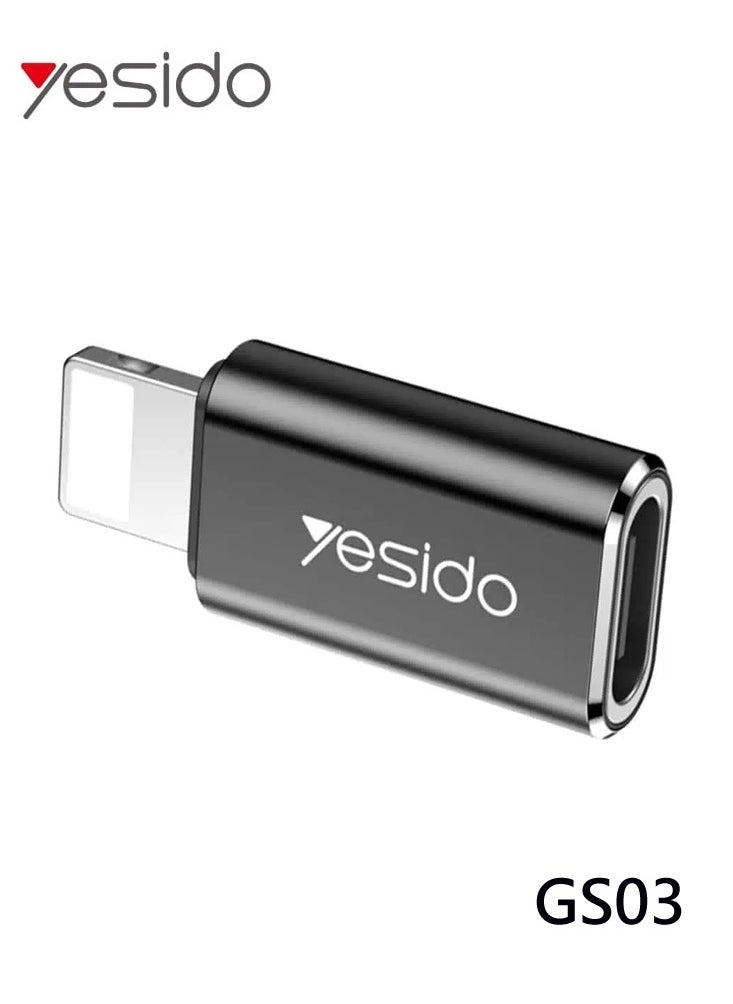 Yesido - Yesido GS03 Type C To Lightning Connector Adapter - Image 1