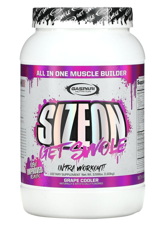 Gaspari Nutrition SizeOn All In One Muscle Builder Grape Cooler 3.59 lbs (1.63 kg)