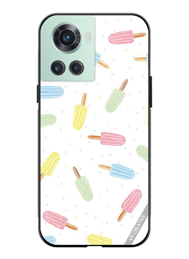 VR CREATIVE Protective Case Cover For OnePlus 10R Ice Cream Design Multicolour - Image 1
