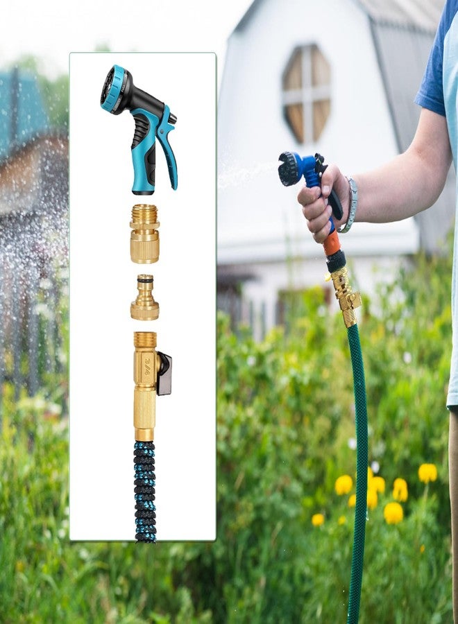 BoArt Garden Hose Quick Connector Set, Solid Brass 3/4 Inch Water Fitings Thread Easy Connect No-Leak Male Female 6 Sets - Image 5
