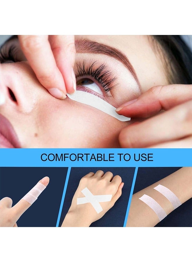 JIAROU 9 Rolls Flexible  White Tape Breathable Nose Tape，Micropore Tape, Paper tape medical, Self Adhesive First Aid Bandages for Wound Injuries Swelling - Image 5