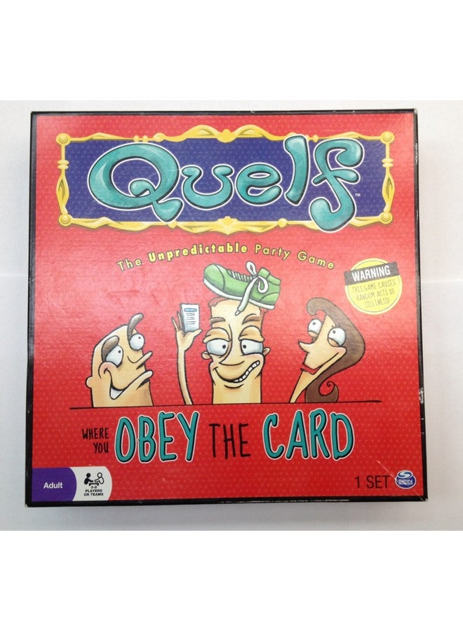 Spin Master Games Quelf Board Game with New Cards - Image 1