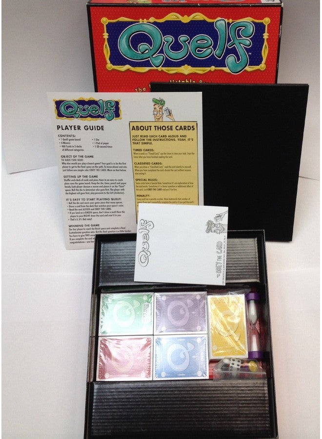 Spin Master Games Quelf Board Game with New Cards - Image 3