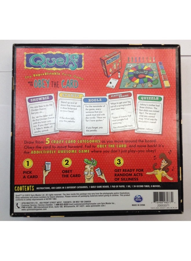 Spin Master Games Quelf Board Game with New Cards - Image 4