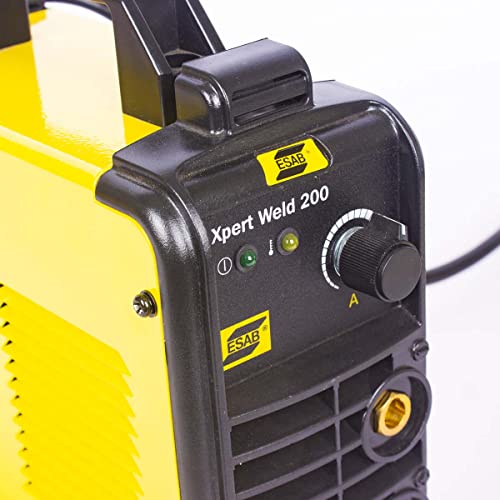 ESAB Xpert Weld 200 IGBT Inverter based Single Phase Compact Arc Welding Machine with Hot Start, Anti-Stick Function- 1 Year Warranty - Image 3