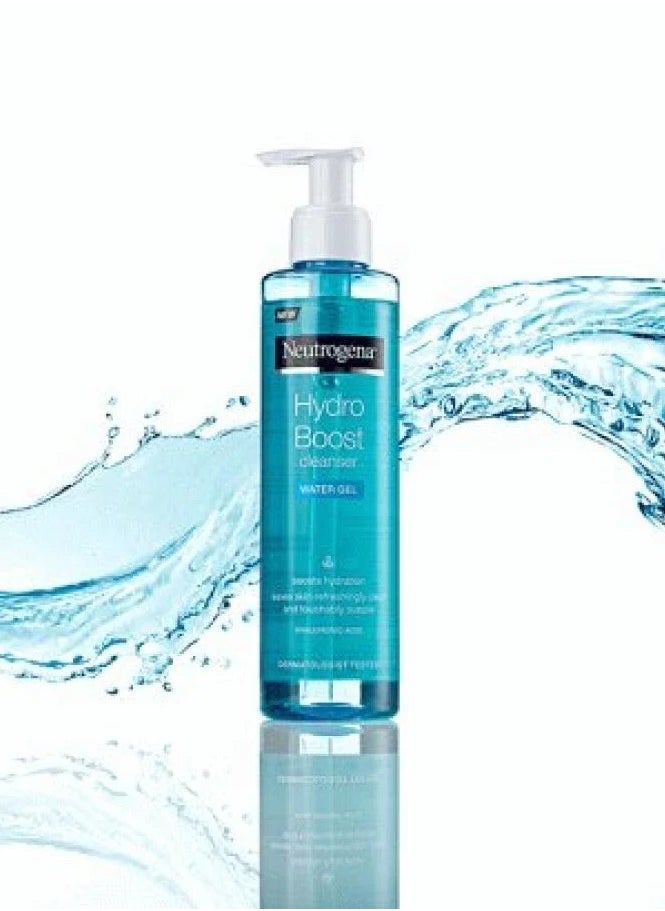 Neutrogena naturals - Neutrogena Cleansing Water Gel Hydro Boost Normal To Dry Skin Blue 200ML - Image 1