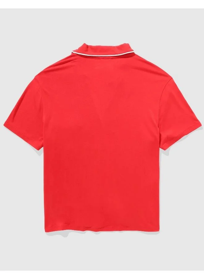 آري من امريكان ايجل Aerie Real Soft® Short Sleeve Pajama Shirt