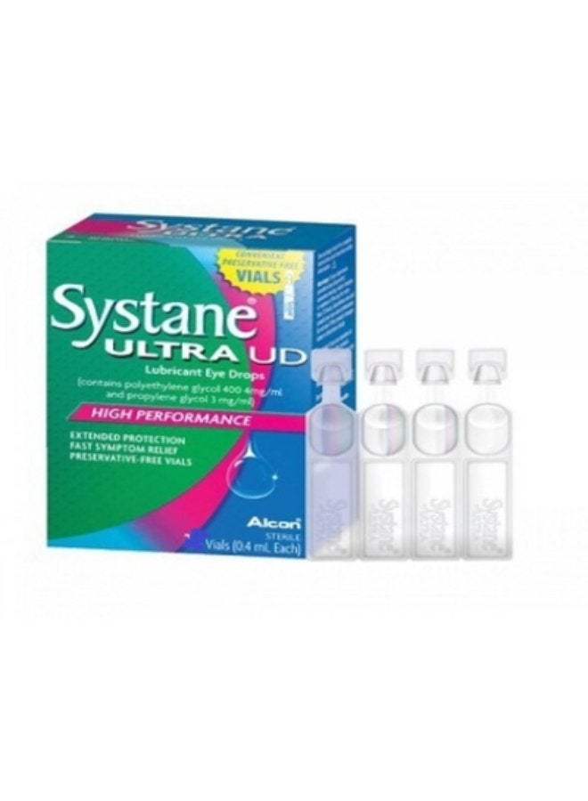 Systane Ultra Lubricant Eye Drops 0.7mlx30's