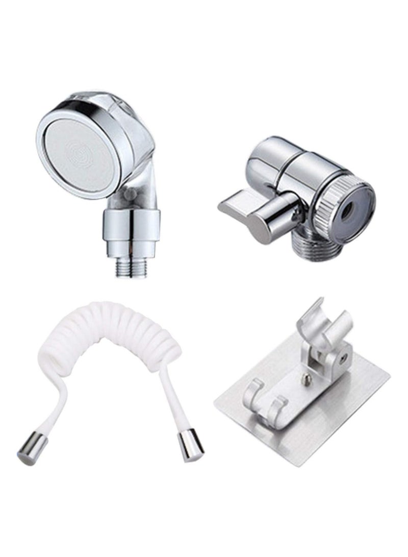 EKDJKK مجموعة رأس دش صنبور البخاخ، حوض دش محمول مع خرطوم الارتداد لحوض الحمام وغسل الشعر وتنظيف غرفة المرافق ودش الحيوانات الأليفة - Image 1