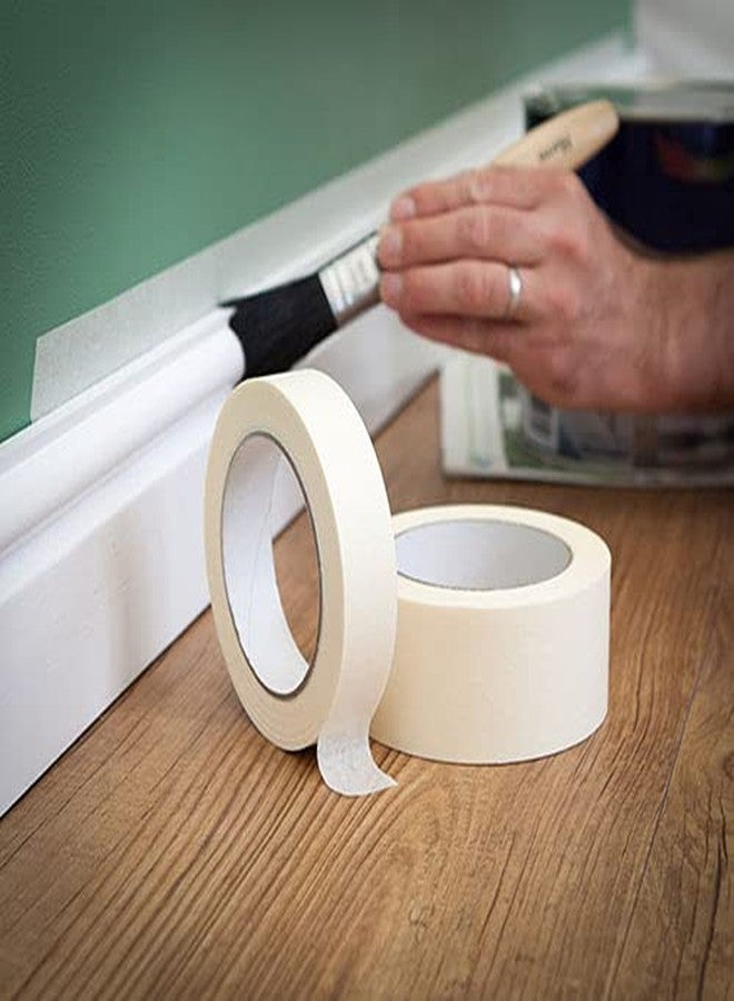 SVM Products Masking Tape/Art & Craft Tape/Painting Tape/No Residue Tape (Pack of 3; 24 mm, 20 mtrs) - Image 4