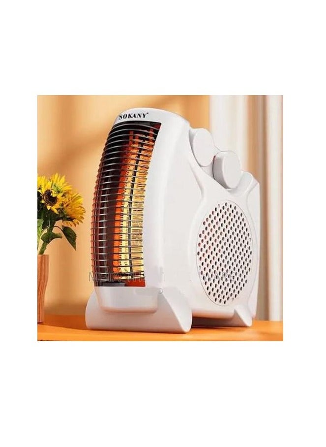 sokany Electric Heater with 3 Heat Settings - SK-1654 - White - Sokany - 2000W  - Image 3