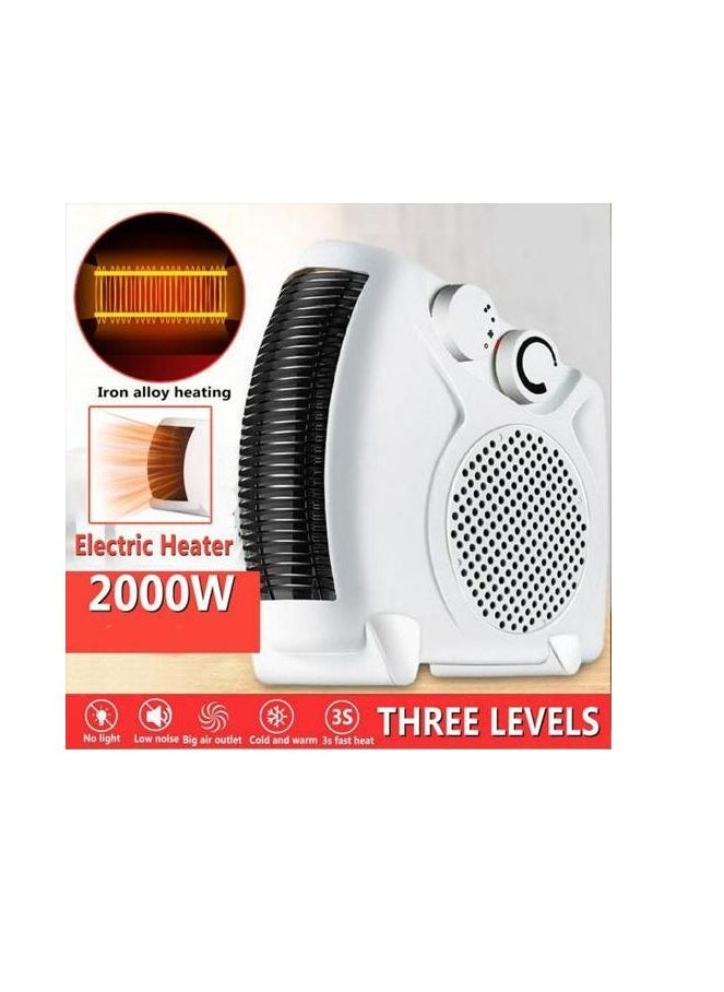 sokany Electric Heater with 3 Heat Settings - SK-1654 - White - Sokany - 2000W  - Image 4