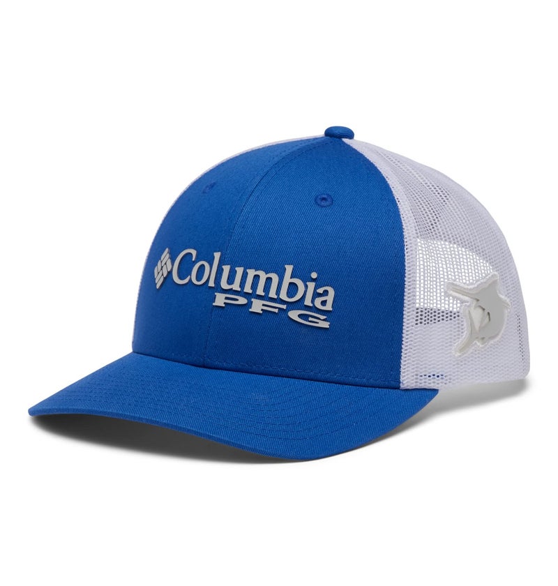 Columbia قبعة كولومبيا غير محددة الجنس PFG بشبكة خلفية، أزرق زاهي/مارلين، مقاس واحد - Image 5