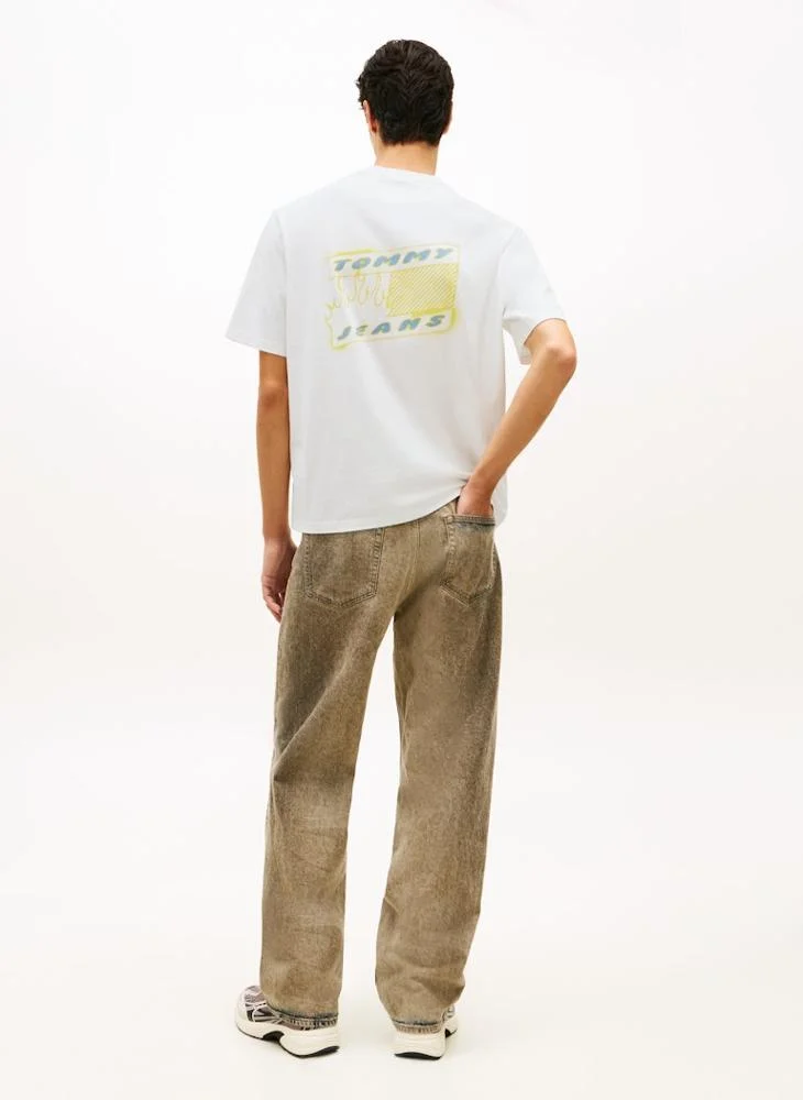 TOMMY JEANS 90s Back Bubble Logo Jersey T-Shirt