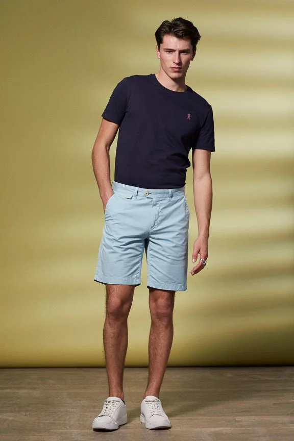 Vicomte A. Laurent Sky Blue Shorts