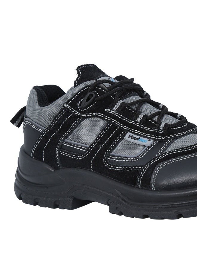 Vaultex OIC Steel Toe Safety Shoes, Black, 41 - Image 2