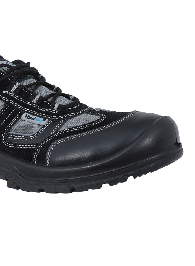 Vaultex OIC Steel Toe Safety Shoes, Black, 41 - Image 4