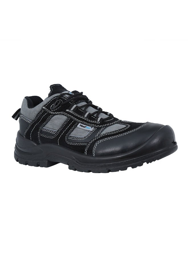 Vaultex OIC Steel Toe Safety Shoes, Black, 41 - Image 1