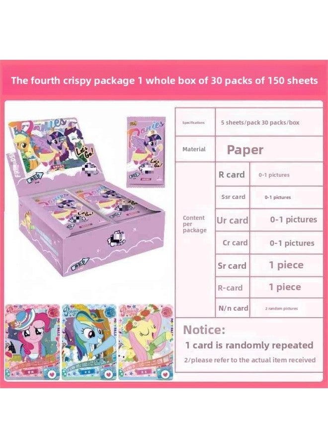 Official Card Game Pony Cards: Moonlight Pack Vol. 8, Fun Shadow Pack Vol. 7, Rainbow Cr Pinkie Pie Collection Cards Full Box