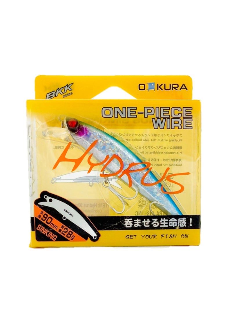 Oakura Hydrus Fishing Lure 90mm Sinking Lure, 28g Weight, BKK Hooks 10 Mesmerizing Colors - pzsku/ZE8A01201A88E527463D4Z/45/_/1718798171/a7d735d5-2c63-4f8d-a4f2-920d0a11126f