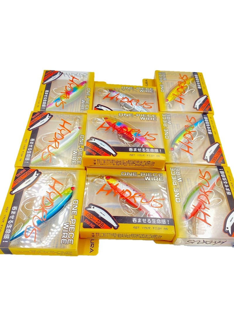 Oakura Hydrus Fishing Lure 90mm Sinking Lure, 28g Weight, BKK Hooks 10 Mesmerizing Colors - pzsku/ZE8A01201A88E527463D4Z/45/_/1718798282/07591e10-13b8-461e-917a-e8705191cc43