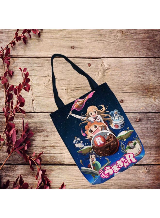 Single Shoulder Bag Can Be Customized Multi-pattern Cartoon Cute Cartoon Bag Dry Girl Small Buried Shopping Bag-Color:4 - Image 3