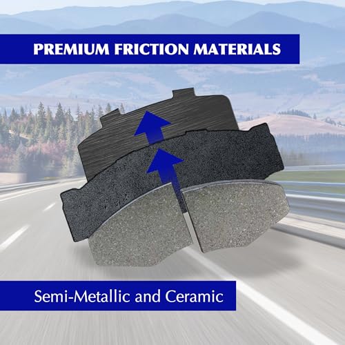 Centric Parts Centric Premium 301.09050 Replacement Rear Ceramic Disc Brake Pads Set for Select Nissan Altima/Juke/Maxima/Sentra, Renault Koleos/Safrane Model Year - Image 5