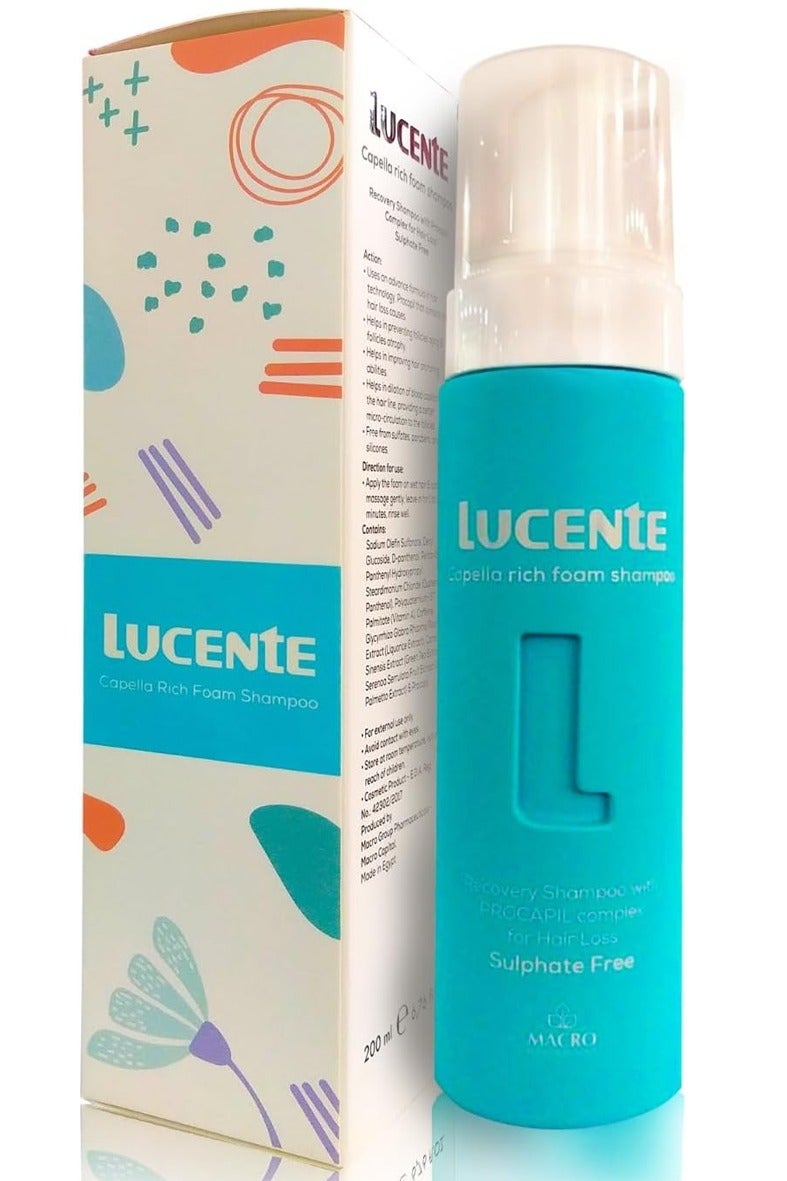 Lucente Capella Rich Foam Shampoo 200ml - Image 1