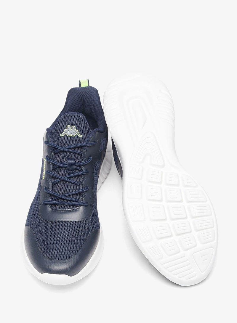 كابا سنيكرز رجالي برباط بنقشة جلد الثعبان وكاحل منخفض - Image 3