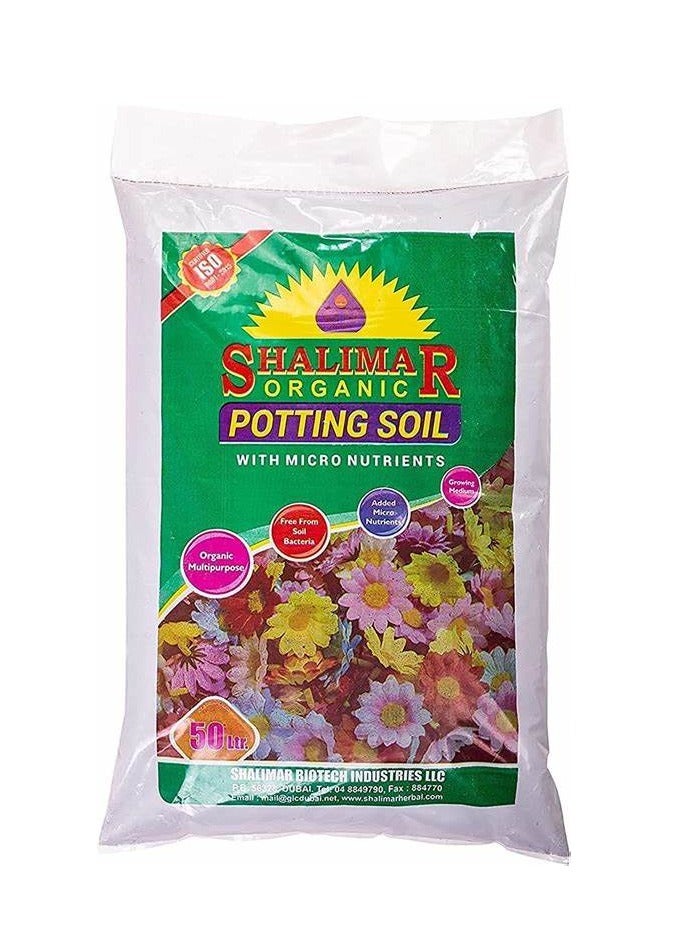 Shalimar Organic Potting Soil For Plants 50Ltr - Image 2