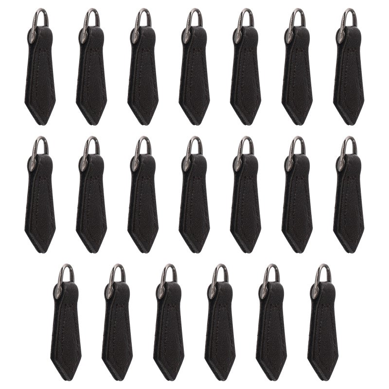20PCS Leather Zipper Zipper Useful DIY Luggage Bag Accessories - Image 1