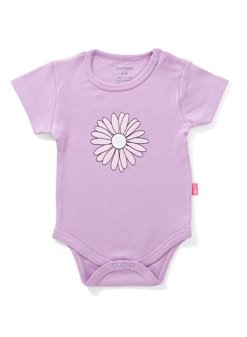 COTTONIL Pack of 6 Cotton Half Sleeve Bodysuit for Baby - Image 2
