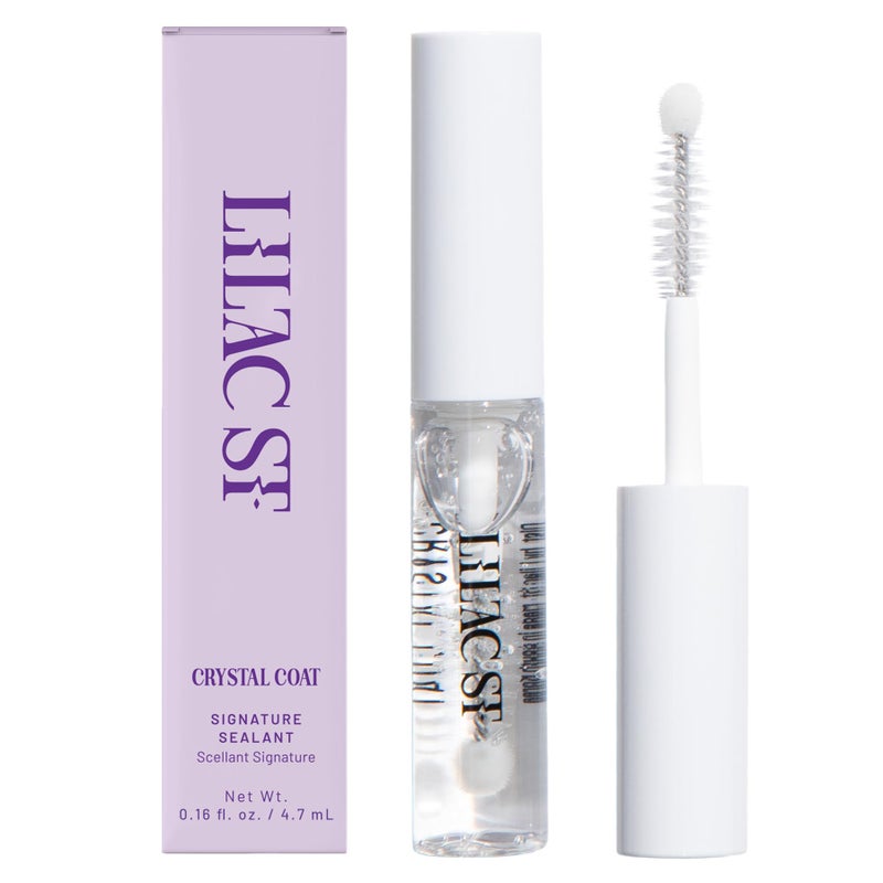 Lilac St. - Lilac Lash Crystal Coat - Glossly & Clear Lash Sealant - Long Lasting Lash Application - Extend Wear - Brush Applicator Tip - Waterproof - Cruelty Free, Vegan, Women Founded - 0.16 fl oz - Image 1