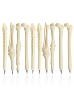 MXXGMYJ Magicw Creative Novelty Bone Shape Ballpoint Pens Finger Pen Nurse Doctor Pen Stationery Gift Crazy Student Gift Pack Of 5  - Image 1