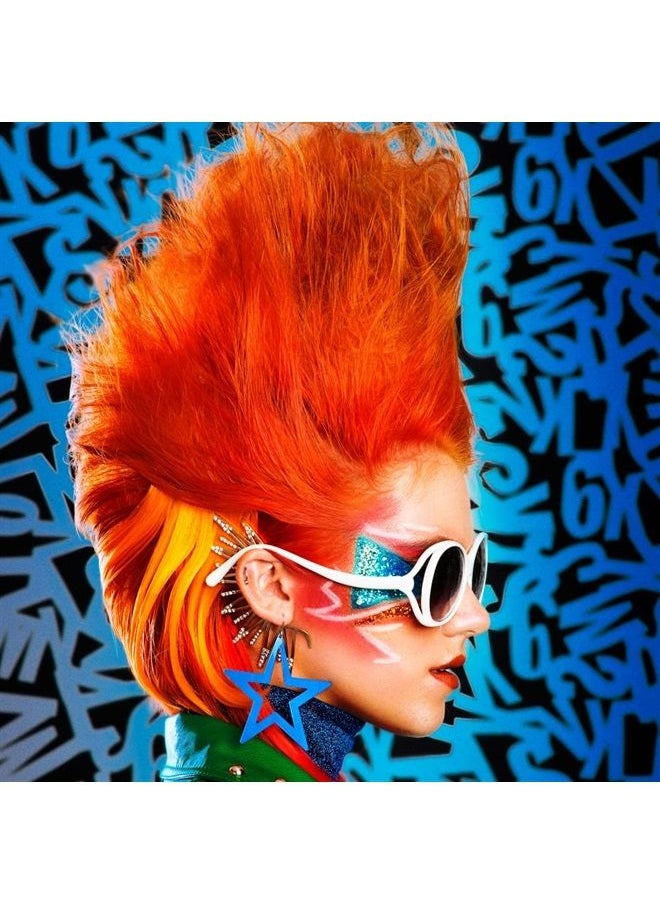 Manic Panic - Psychedelic Sunset Neon Orange Hair Dye - Classic High Voltage - Semi Permanent Radiant, Fiery, Neon Orange Hair Color - Vegan, PPD And Ammonia Free (4oz) - Image 1
