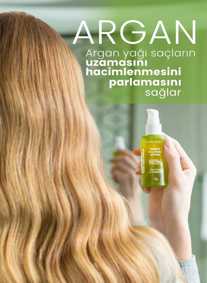 Bade Natural Hair Growth Serum with Rosemary Oil & Biotin – Natural Hair Strengthening Treatment for Thinning and Damaged Hair – Nourishing Scalp Oil with Argan & Vitamin B5 – 1.7 fl oz - Image 4