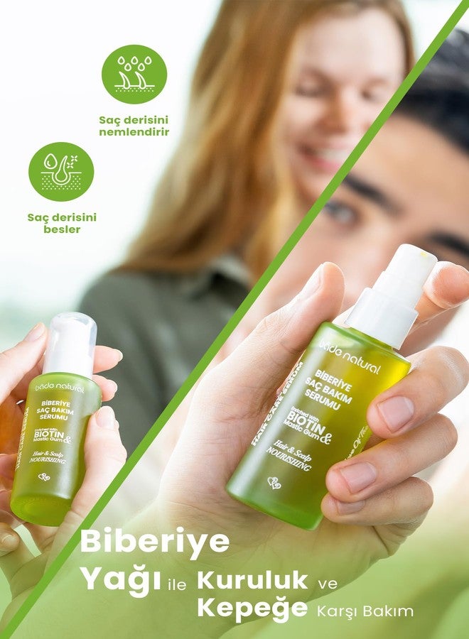 Bade Natural Hair Growth Serum with Rosemary Oil & Biotin – Natural Hair Strengthening Treatment for Thinning and Damaged Hair – Nourishing Scalp Oil with Argan & Vitamin B5 – 1.7 fl oz - Image 5