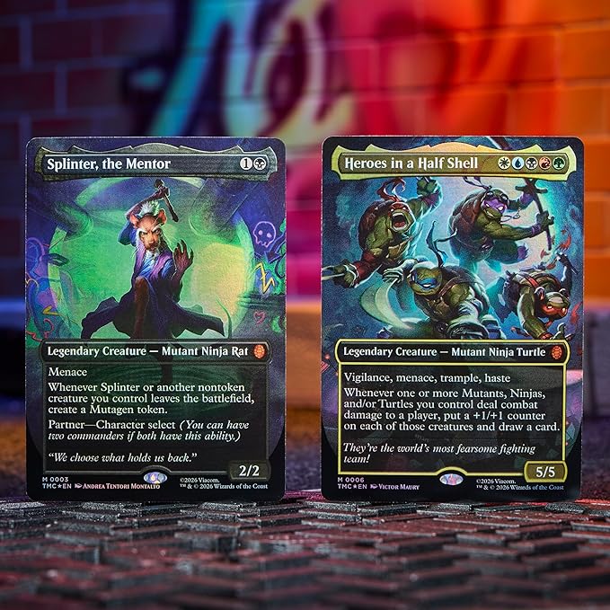 Magic the Gathering Magic: The Gathering Teenage Mutant Ninja Turtles Commander Deck - Image 4