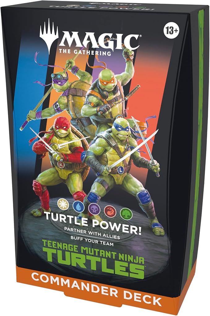 Magic the Gathering Magic: The Gathering Teenage Mutant Ninja Turtles Commander Deck - Image 1