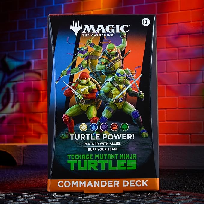 Magic the Gathering Magic: The Gathering Teenage Mutant Ninja Turtles Commander Deck - Image 2
