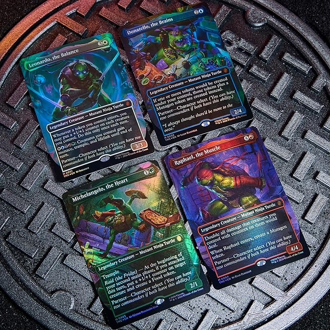Magic the Gathering Magic: The Gathering Teenage Mutant Ninja Turtles Commander Deck - Image 3