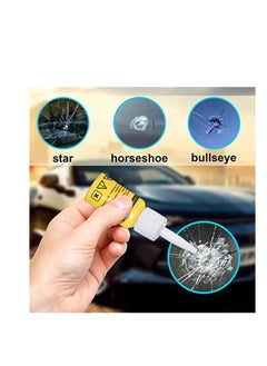 SYOSI Windshield Crack Repair Kit, 2PCS Automotive Glass Nano Repair Fluid, Car Windshield Repair Resin Cracked Glass Repair Kit, Glass Corrector Set, Crack Repairing, for Car  - Image 4