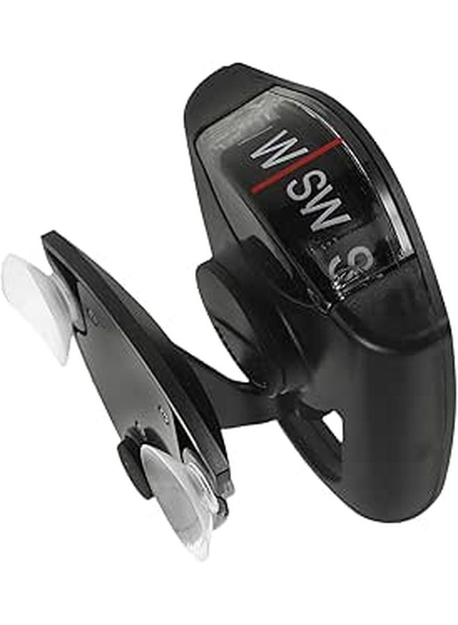 Car Auto Compass With Inclinometer Black Suction Cup Dashboard Ball for Vehicle Navigation - Image 1