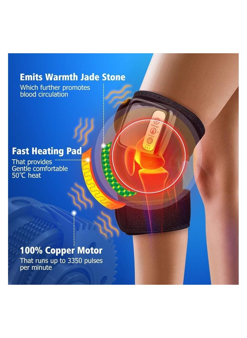 3 in 1 Electric Knee Massager - Infrared Heating Support with Thermal Vibration, for Joint, Knee, Shoulder, Elbow and Leg Pain Relief - Image 4